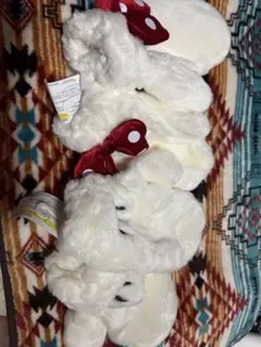 ミッキー　ミニー　手袋 冬用 ホワイト　ディズニー　ミニーマウス　ミッキーマウス