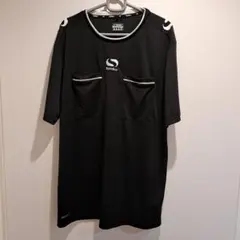 ソンディコ　サッカー　半袖レフリーシャツ　XL　ブラック