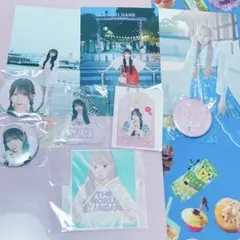 わーすた 三品瑠香　缶バッジ ブロマイド　アクリルキーホルダー グッズセットのサムネイル