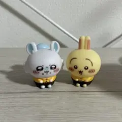 【ココス限定】ちいかわ ソフビ うさぎ モモンガ 2体セット 未使用