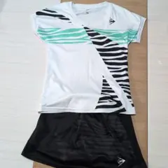 DUNLOPテニスウェア ゼブラ柄