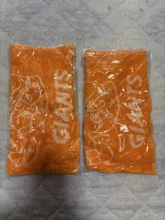 新品未使用　読売ジャイアンツ　ミニタオル　2点セット　ハンドタオル