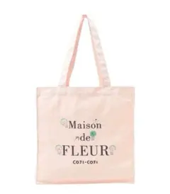 新品 Maison de FLEUR COJI-COJI トートバッグ ピンクのサムネイル