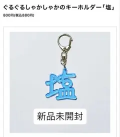 ぐるぐるしゃかしゃか塩キーホルダーアクリル文字キーホルダー推し活