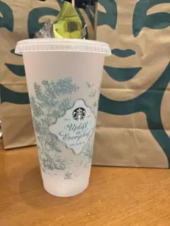 スタバ　ピンクミステリーカラーチェンジングリユーザブルコールドカップ