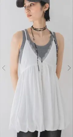 バルーンキャミチュニック