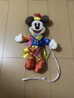 ミッキーマウス ディズニーランド40周年　ぬいぐるみポーチ