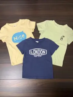 Tシャツ3枚セットまとめ売り 100cm
