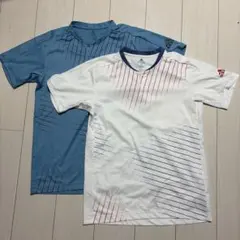 adidas テニスウェア ゲームシャツ2枚セット