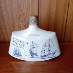 古酒サントリーウイスキー2本組 帆船デザイン & Royal 12年 羊各１本