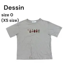 デッサン　民族刺繍Tシャツ　トップス　半袖　レディース　0 XS SS 2703のサムネイル