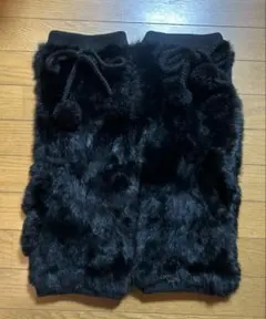 セシルマクビー　ラビットファー　レッグウォーマー