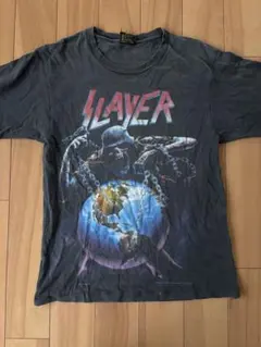 貴重】ヴィンテージ SLAYER Tシャツ 2001年 - メルカリ