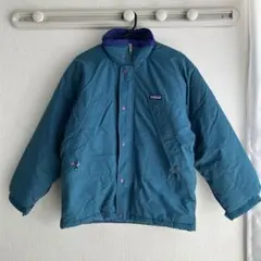 Patagonia パタゴニア 中綿ジャケット スキーウエア 140 青緑色