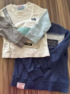 長袖トレーナー 2枚セット★100cm