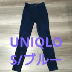 ユニクロ ヒートテックウルトラストレッチレギンスパンツ S デニム