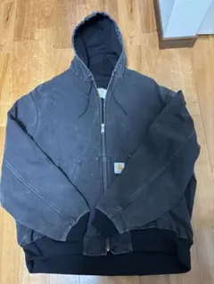 や*d様 90s Carhartt　アクティブジャケット　ブラック　鬼フェード や*d様 90s Carhartt アクティブジャケット ブラック 鬼フェード