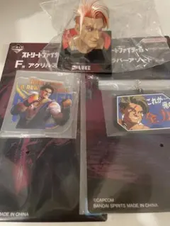 一番くじ ストリートファイター6 D賞 ヘッドフィギュア F賞 G賞