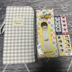 なにわ男子　長尾謙杜　フォトカードホルダー ペンライトケース