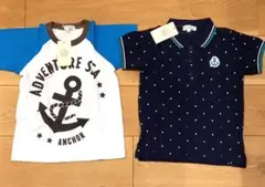 新品・タグ付き　3can4on キッズ　Tシャツ 120　2点セット