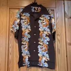 EVISU YAMANE アロハシャツ 道楽ルアー柄 40 グレー系 - メルカリ
