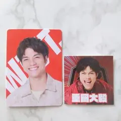 WEST. 重岡大毅 関西七色男大祭り シール フォトカード トレカ カード