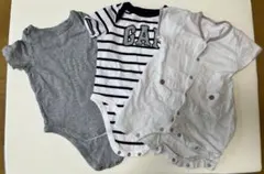 ロンパース 3点セット