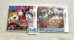 【3DS】妖怪ウォッチ テンプラ／スシ／三国志 中古3点セット 動作確認済み