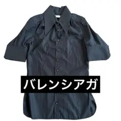 バレンシアガ　ブラウス　シャツ　黒 38のサムネイル