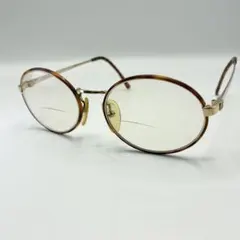未使用 18KGP 日本製 鯖江メガネ ヴィンテージ 多角形眼鏡 デッド