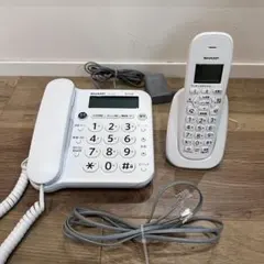 シャープ SHARP 電話機 JD-G33CL 子機1台付 - メルカリ