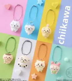 【#ちいかわ匿名配送】ハチワレ　うさぎ　マスコット付きビスケット　7点セット