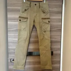 EDWIN JERSEYS カーゴパンツ ベージュ系 ミリタリースタイル