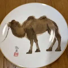 深め　飾皿　馬　置物 深川製磁干支馬飾皿現状中古品 - メルカリ