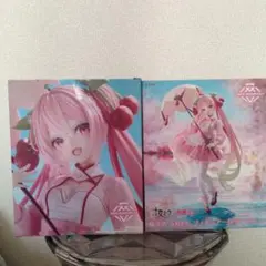 【2個セット】桜ミク初音ミクAMP＋ フィギュア～桜ドレスver.～