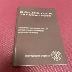 GOLD'S GYM TRAINING NOTE ゴールドジムのサムネイル