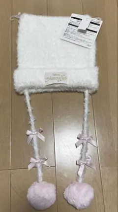 新品タグ付き ニットキャップ　おしゃれキャット　マリー ディズニーリゾート