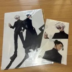 呪術廻戦 領域展開スクエアRSクリアファイル五条悟　夏油傑