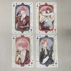 ピンクとハバネロ 14巻　特典 騎士イラストトランプカード　４種コンプセット