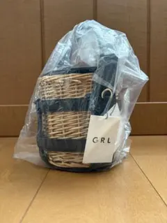 新品　GRL 2Wayレザーコンビカゴバッグのサムネイル