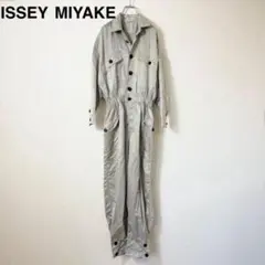 ISSEY MIYAKE オールインワン つなぎ グレーのサムネイル