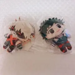 僕のヒーローアカデミア UA展 ぬいぐるみマスコット 爆豪勝己 緑谷出久 セット