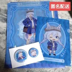 ウマ娘シンデレラグレイ エンタメくじ タマモクロス 缶バッジ クリアファイル