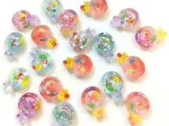 ペロペロキャンディのデコパーツ♡２０個セット