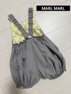 【新品・未使用】MARLMARL リバーシブル お食事エプロン プレイウェア