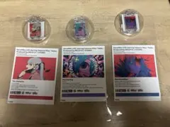 サントリーラベル缶 DECO＊27 初音ミク キーホルダー&ステッカー 全6 