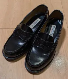 ​【美品/幅広】HARUTA ハルタ ローファー ブラック 23.5cm EEE