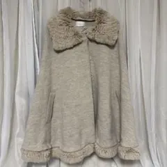 希少美品✨ベルヴィンテージ レザーベルトボリュームボアBIGジャケット 