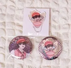 にじさんじ 佐伯イッテツ マリオンクレープ 缶バッジ アクリルスタンド