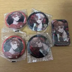 ツイステ　エース　カプ缶　スクエア缶　寮服　運動着　5個セット